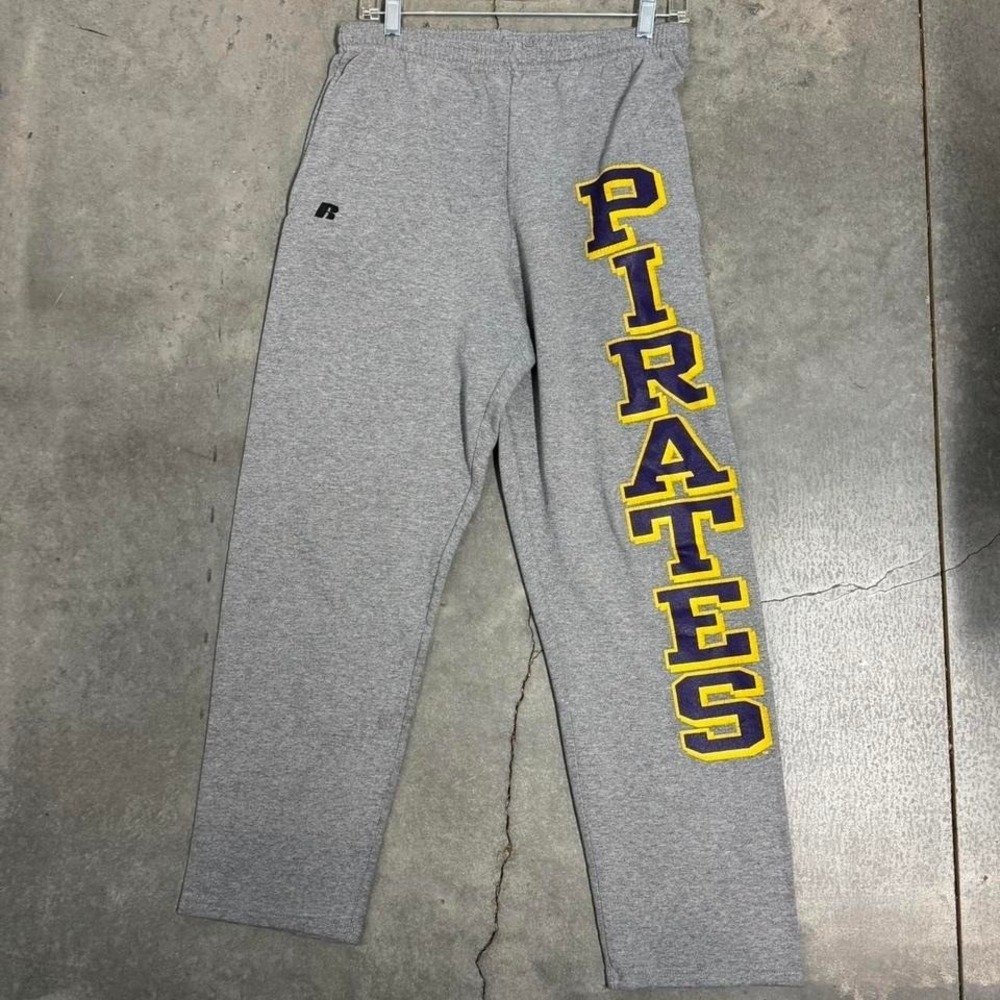 ECU Pirates sweatpants graphic print logo
